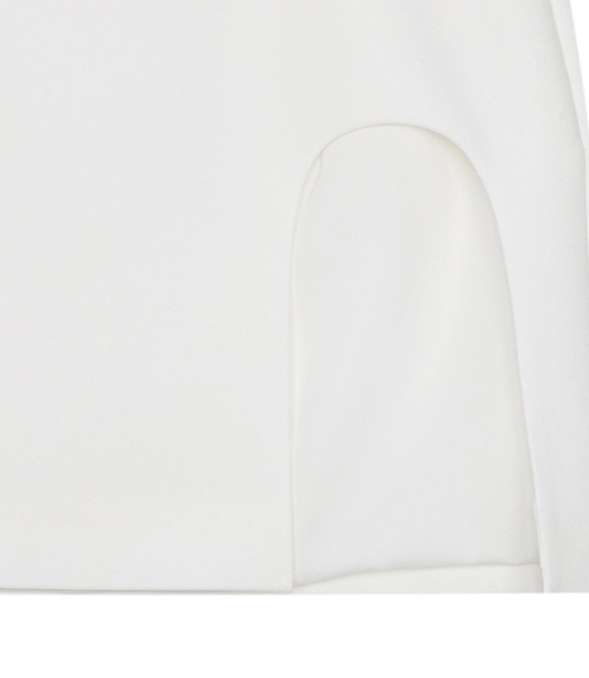 MINI SKIRT WITH ROUND SILT