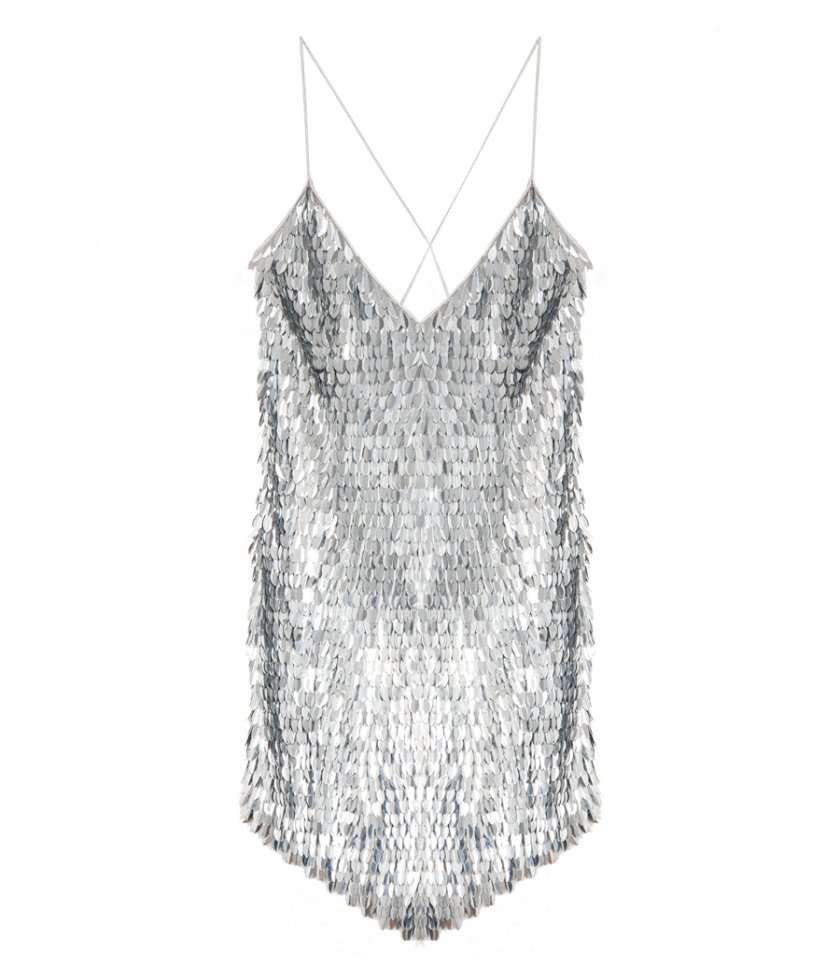 DRESSES - SIRENA FEATHER SEQUIN DRESS