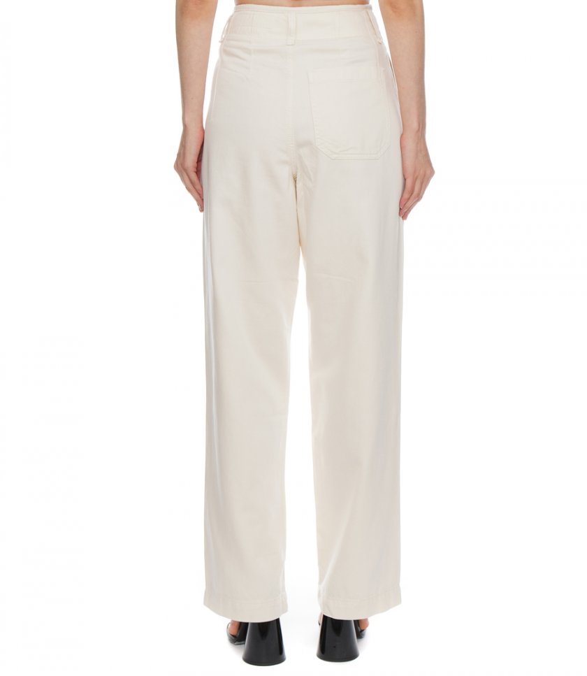 HIGH RISE PLEATED TROUSER