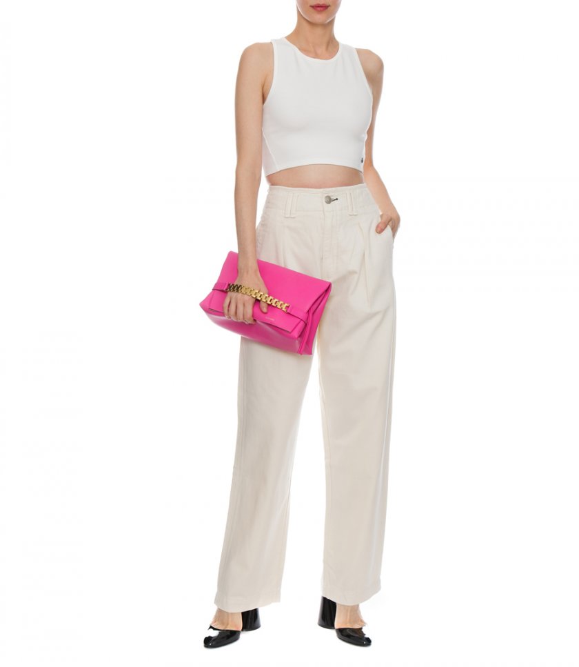 HIGH RISE PLEATED TROUSER