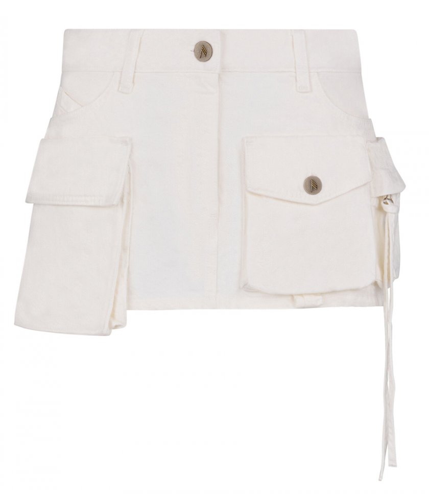 JUST IN - ''FAY'' WHITE MINI SKIRT