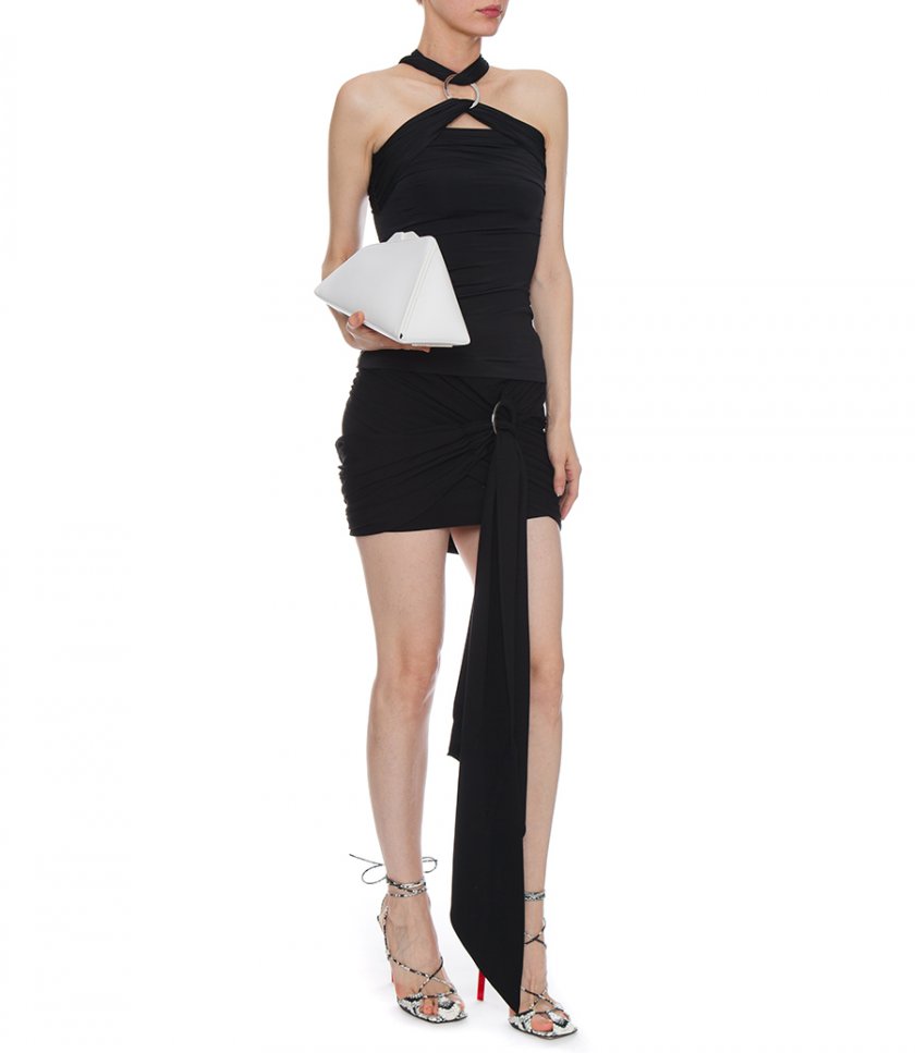 ''FRAN'' BLACK MINI SKIRT