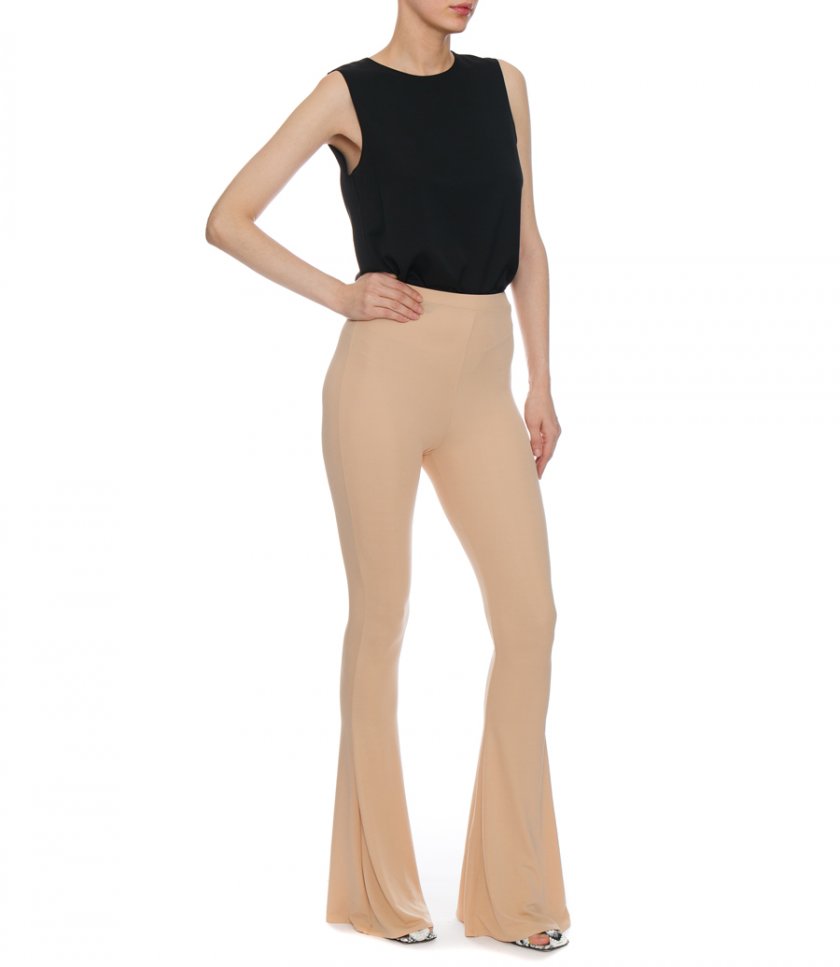 JERSEY FLARE PANTS