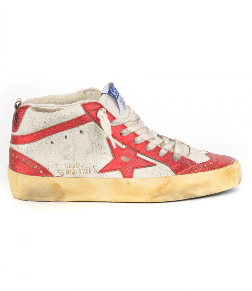 SHOES - RED VINTAGE STAR MID STAR