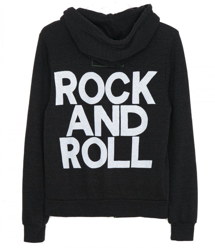CLOTHES - ROCK AND ROLL ZIP HOODIE