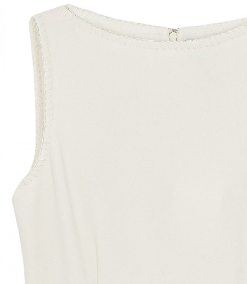BOATNECK SHIFT DRESS