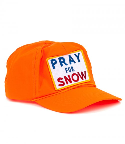 PRAY FOR SNOW TRUCKER HAT