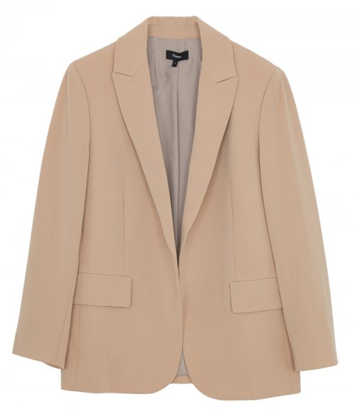 RELAXED BLAZER IN ADMIRAL CREPE