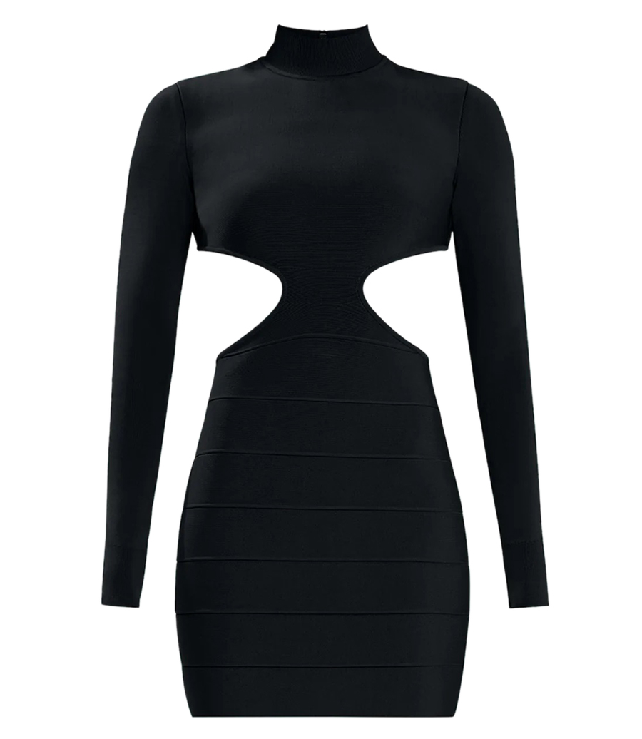 strapless open back dress Open Back Long Sleeve Lounge Maxi Dress – Imprecca main image 0