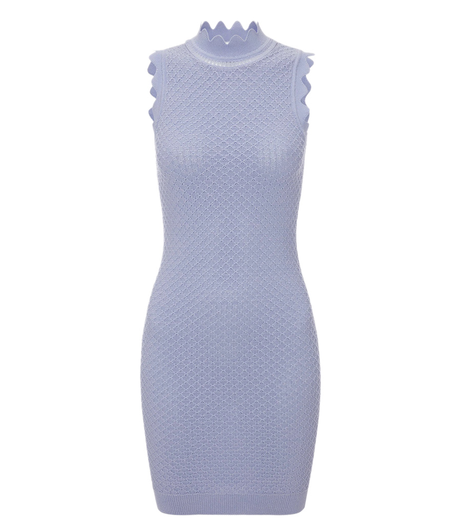 VICTORIA BECKHAM - LILAC MINI DRESS