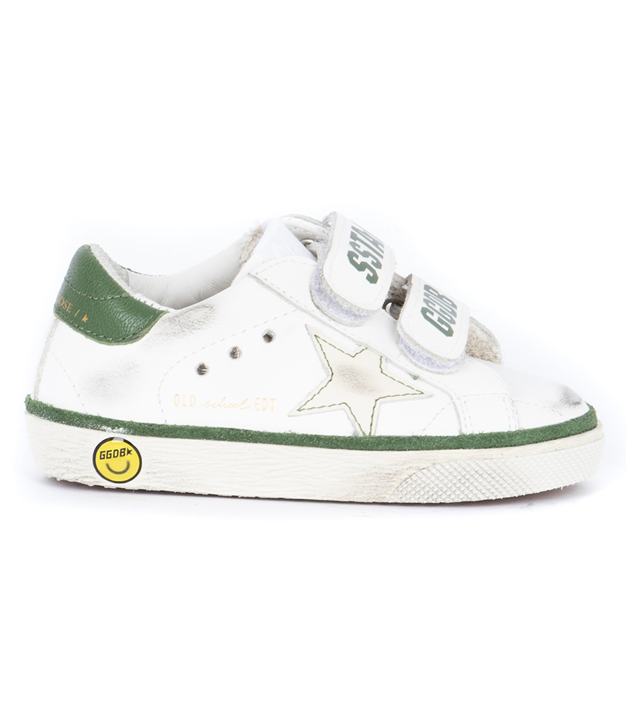 GOLDEN GOOSE  - OLD SCHOOL LEATHER NAPPA HEEL