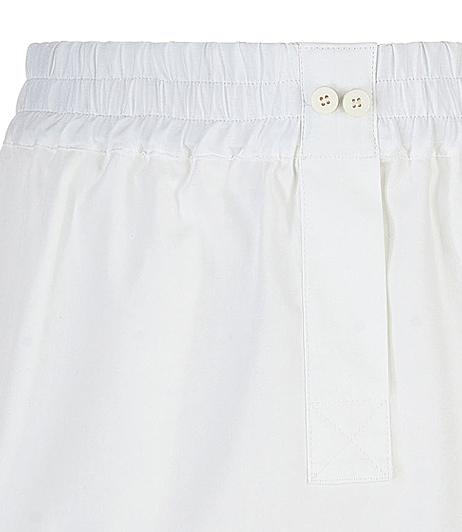 ''ROONEY'' WHITE MINI SKIRT