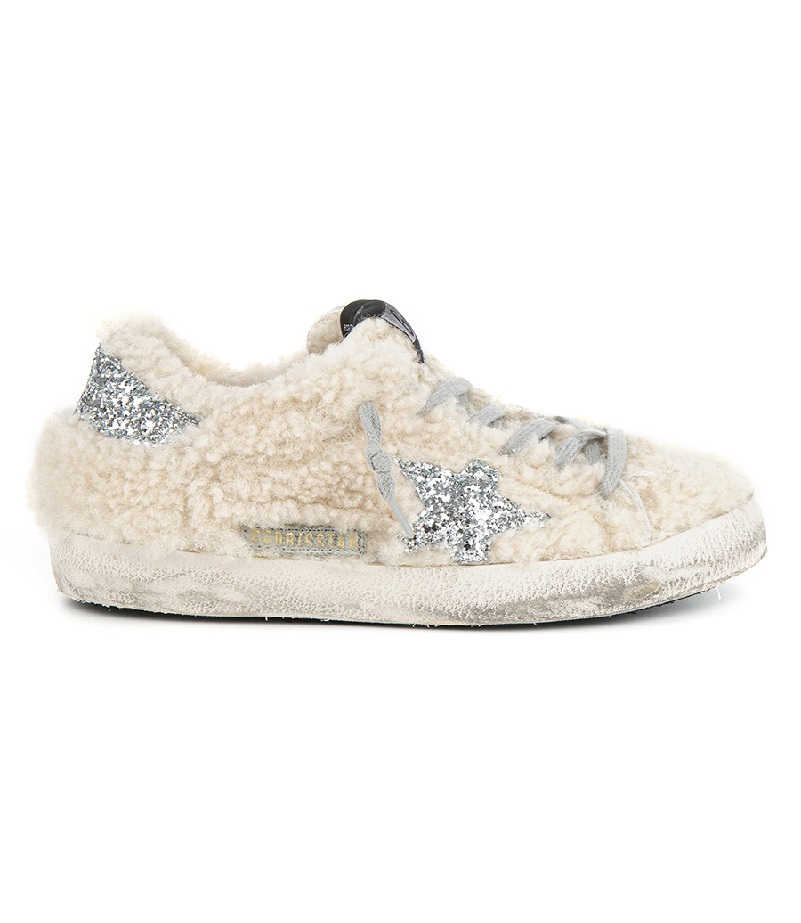 GOLDEN GOOSE  - SHEARLING SUPER-STAR
