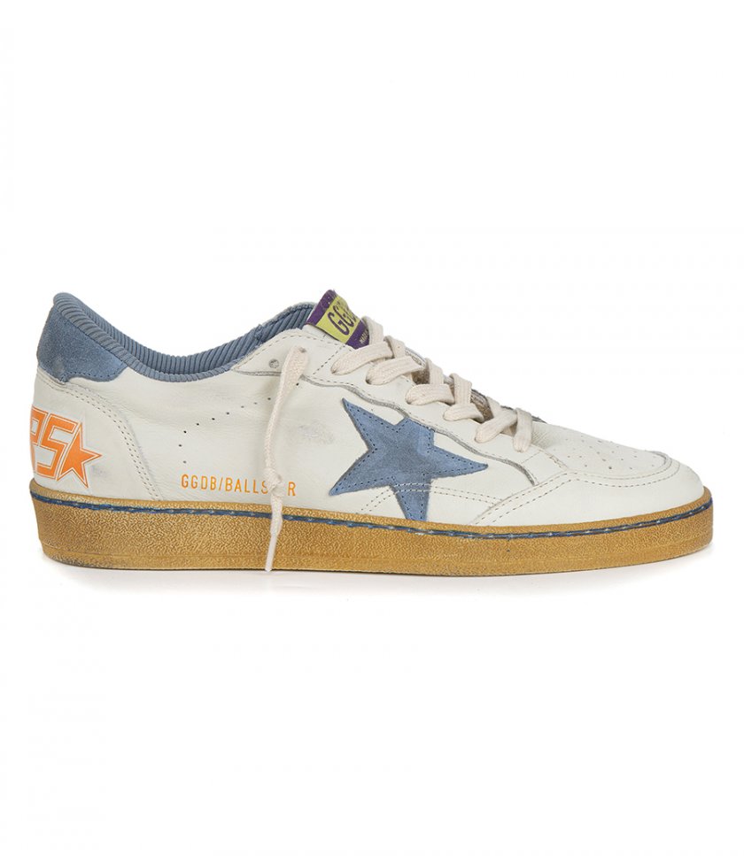 SHOES - MILK LEATHER BALL STAR