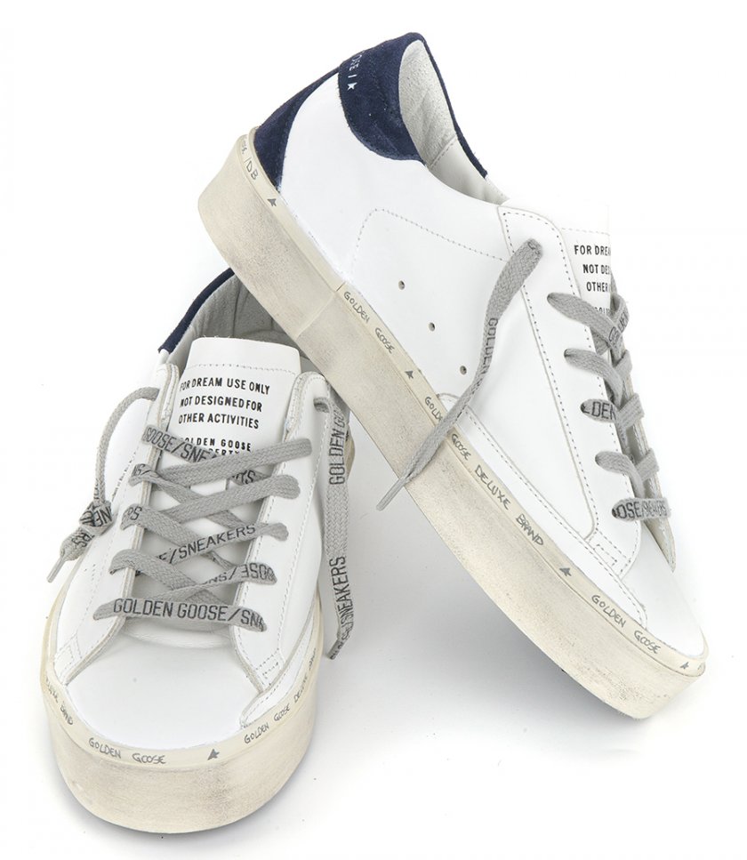 WHITE LEATHER HI STAR