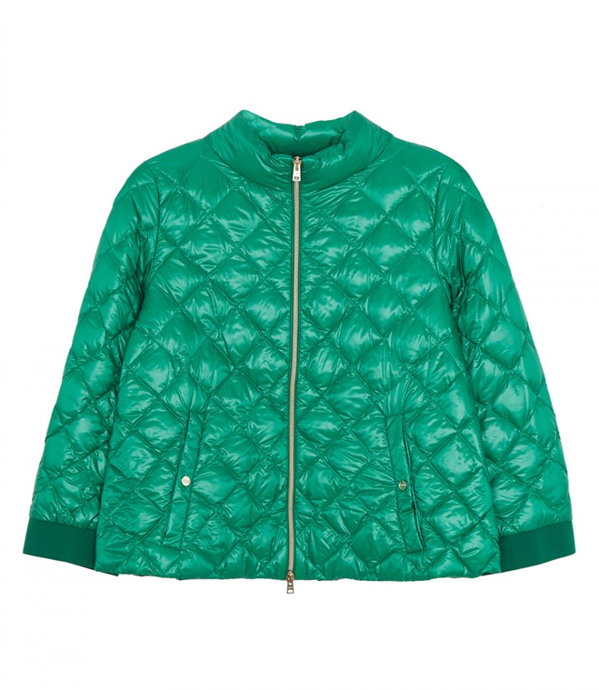 CLOTHES - DIAMOND-QUILTED NYLON ULTRALIGHT BOMBER