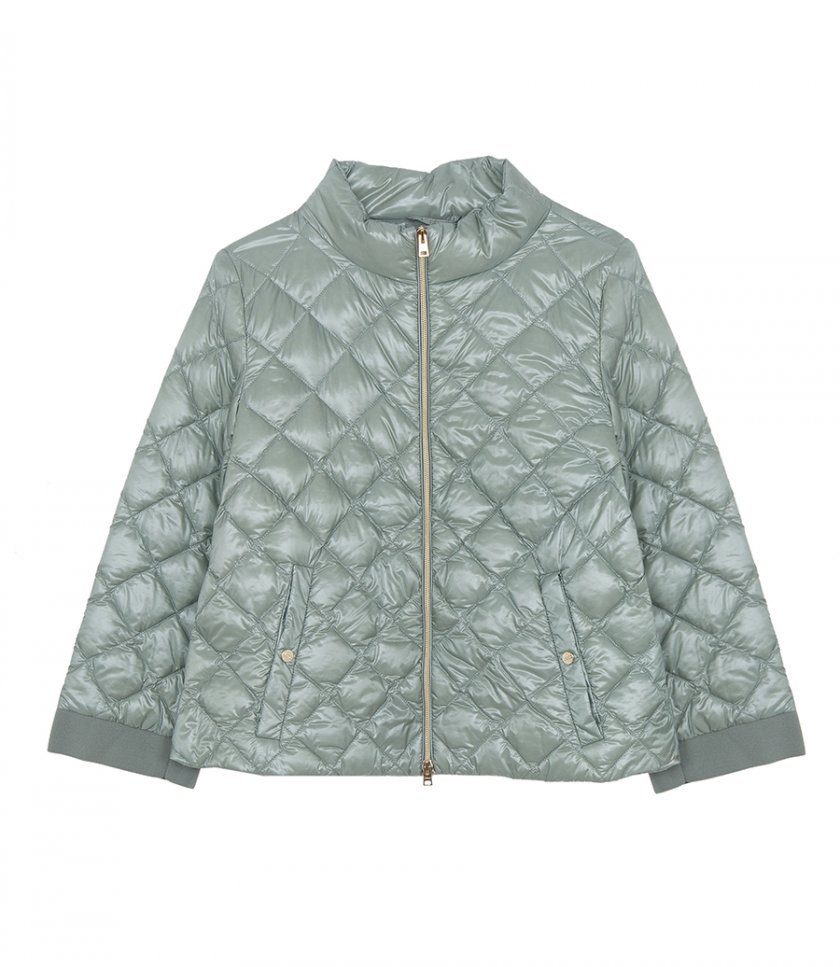 JUST IN - DIAMOND-QUILTED NYLON ULTRALIGHT BOMBER