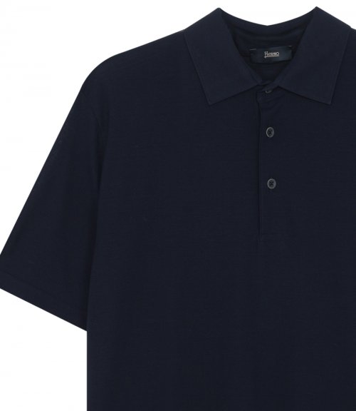 POLO SHIRT IN CREPE JERSEY