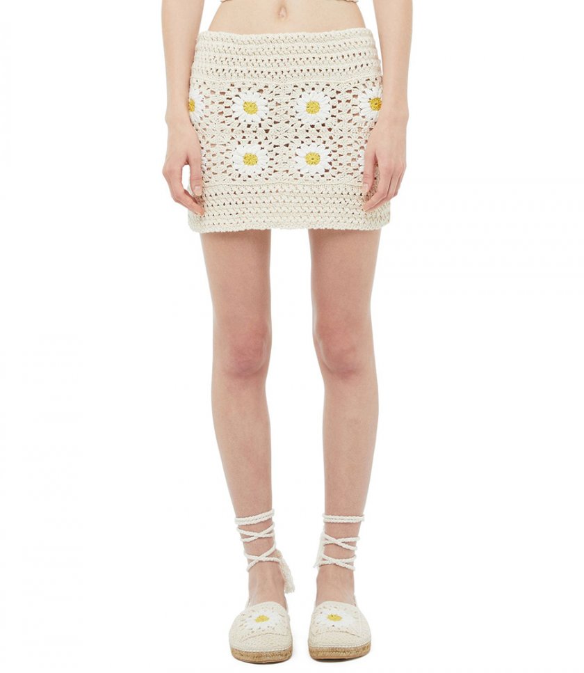 DAISY CROCHET SKIRT