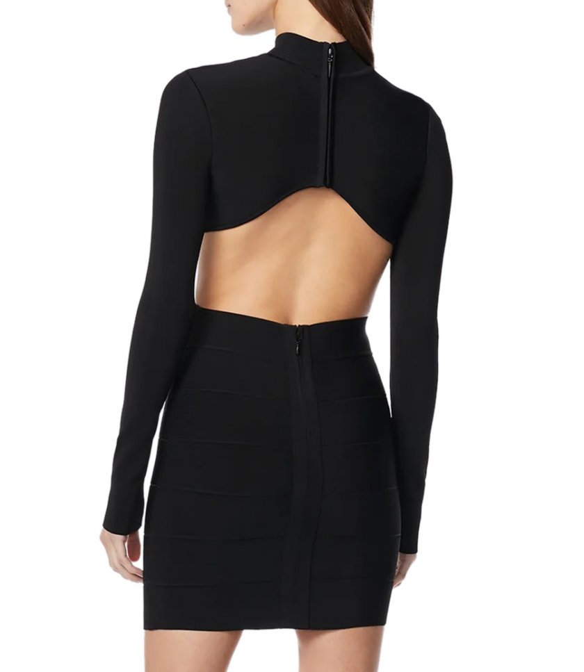 ICON OPEN BACK MINI DRESS