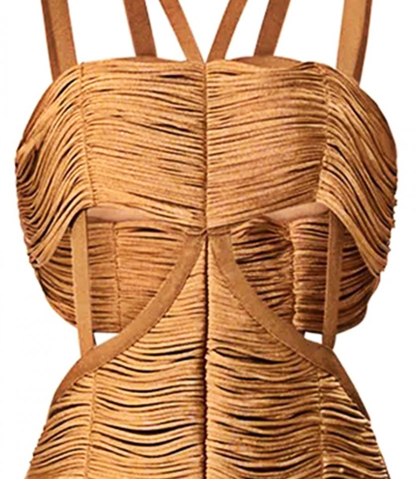 STRAPPY FRINGE BANDEAU JUMPSUIT