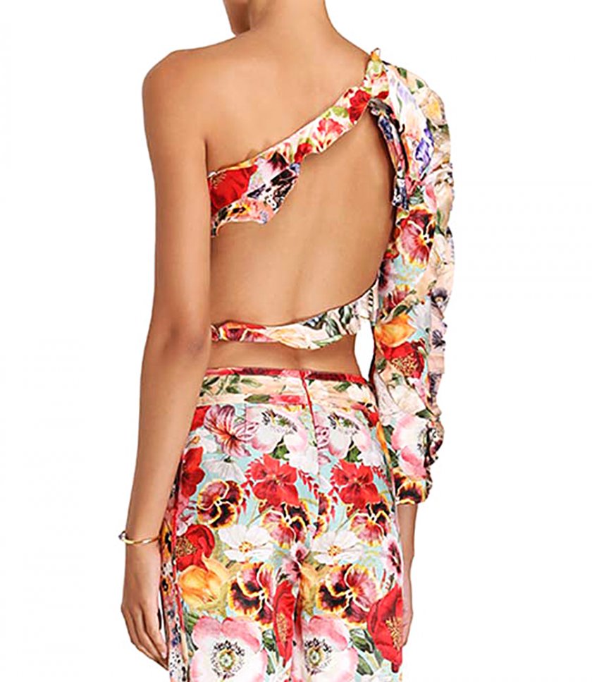WONDERLAND FRILL BODICE TOP