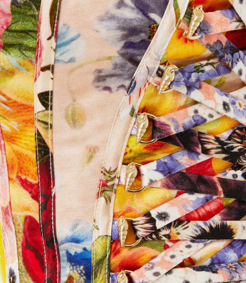 WONDERLAND FLORAL CORSET