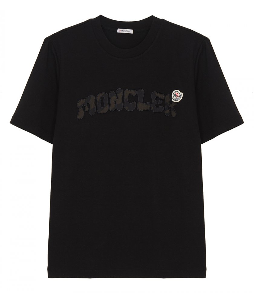 MONCLER - EMBROIDERED LOGO T-SHIRT