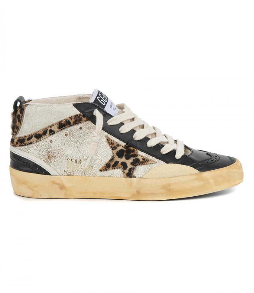 SNEAKERS - VINTAGE LEATHER MID STAR