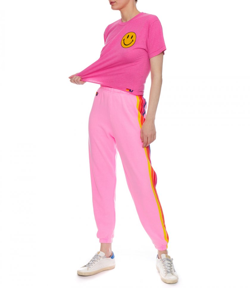 WOMEN'S 5 STRIPE SWEATPANT