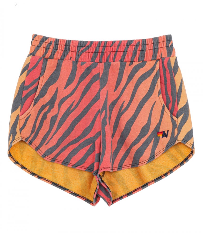 CLOTHES - TIGER LOUNGER ZIP SHORT