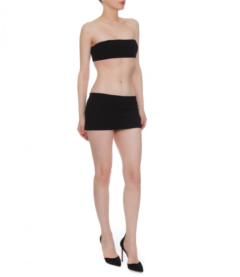 LOW-RISE TUBE MINISKIRT