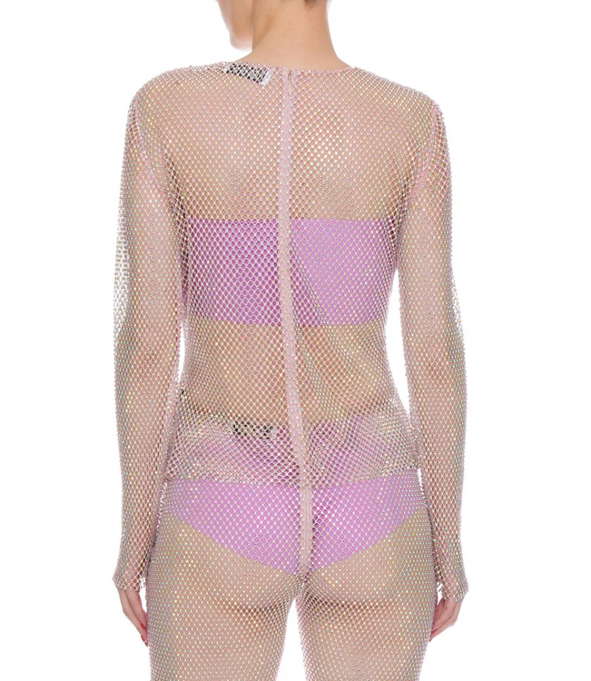 CRYSTAL EMBELLISHED TOP