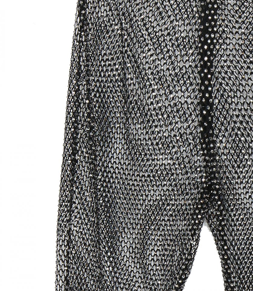 CRYSTAL EMBROIDERED LEGGINGS