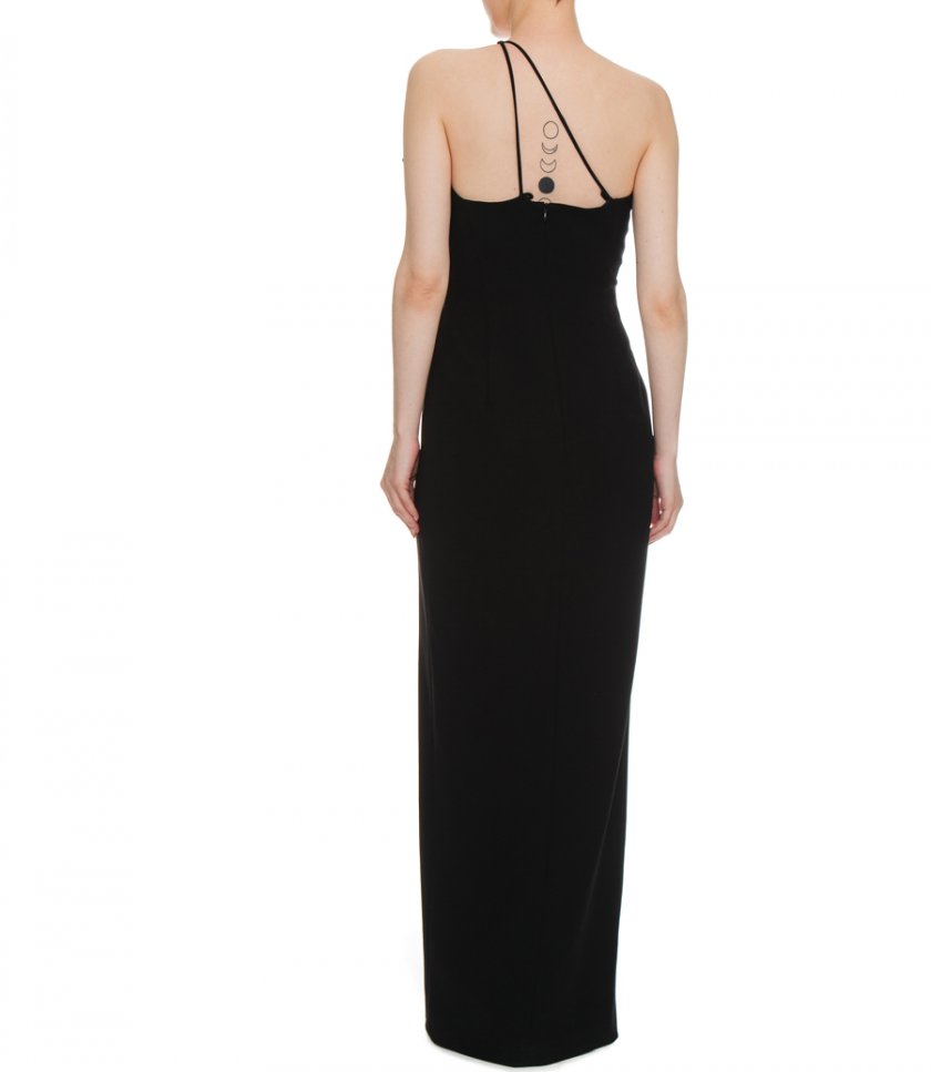 LS PLUNGE V MINI DRESS