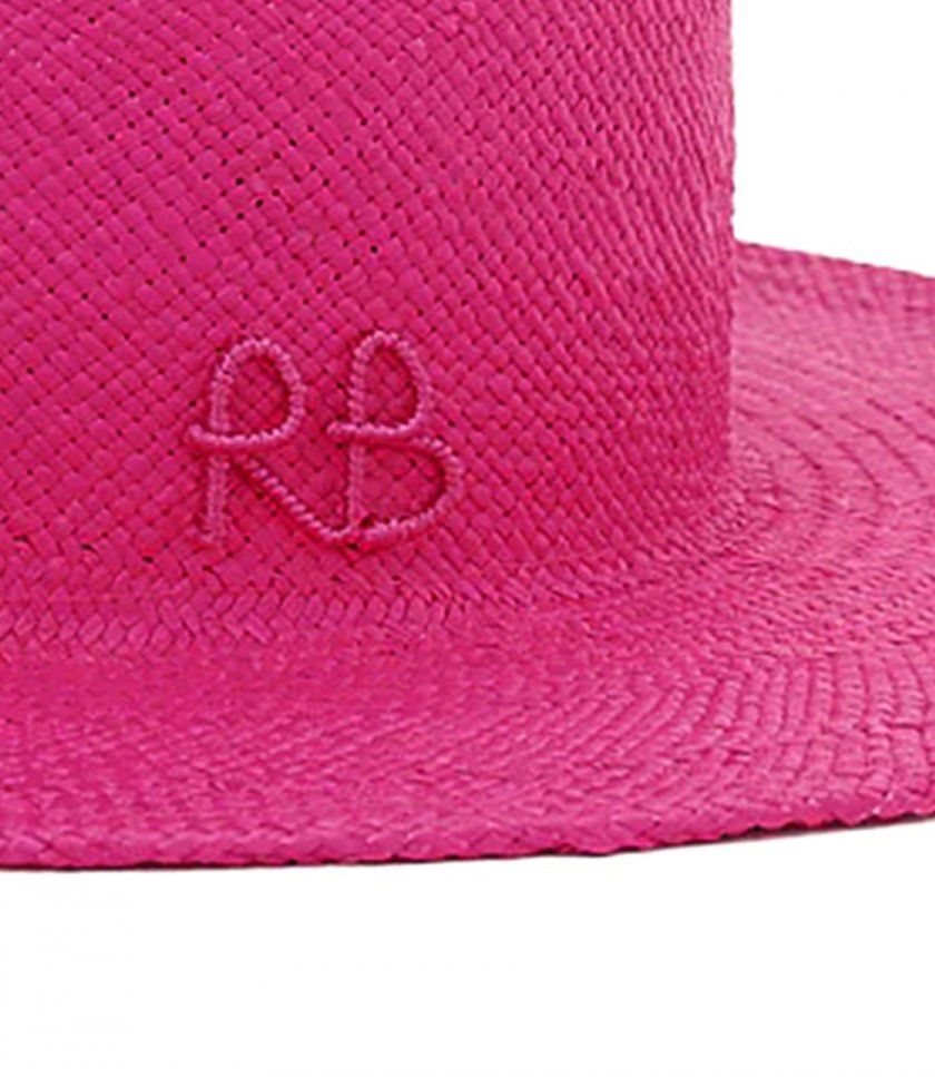 MONOGRAM BOATER HAT