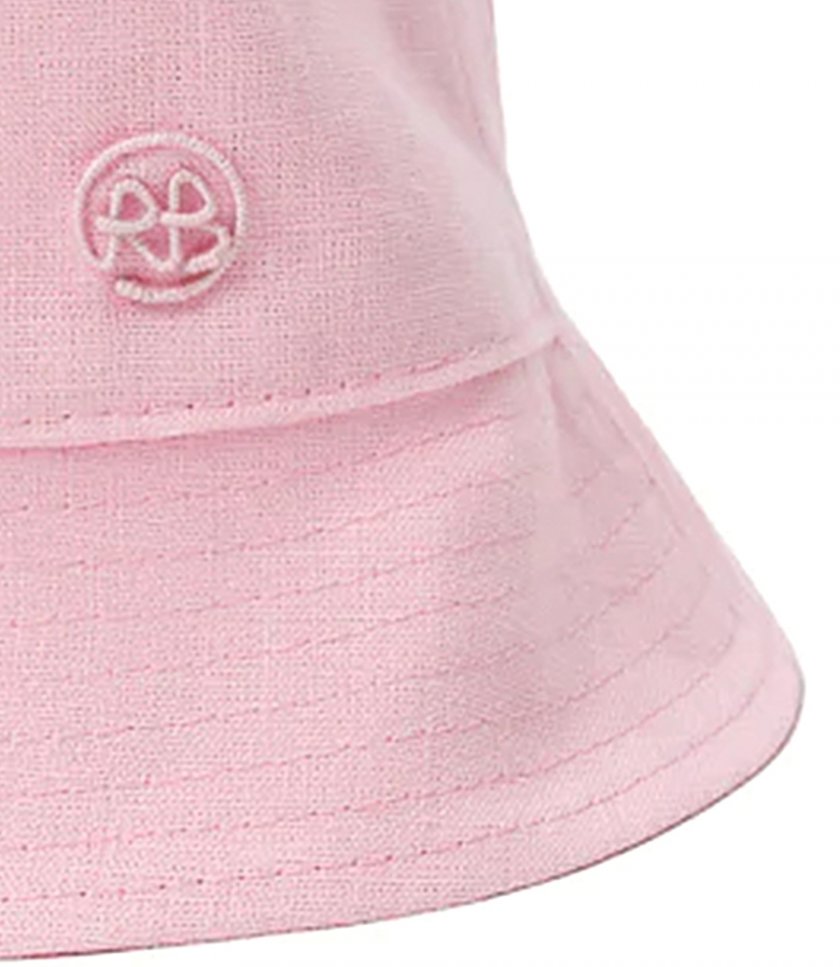 BUCKET MONOGRAM EMB HAT