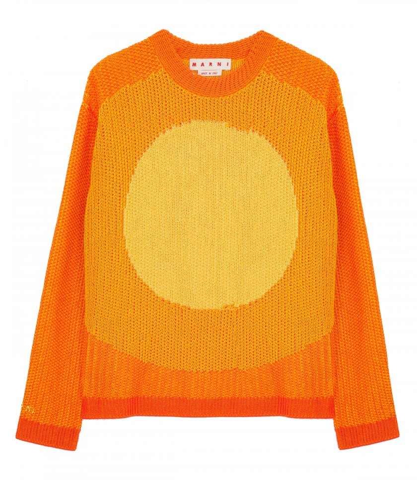 CLOTHES - JUMPER WITH CIRCLE INLAY