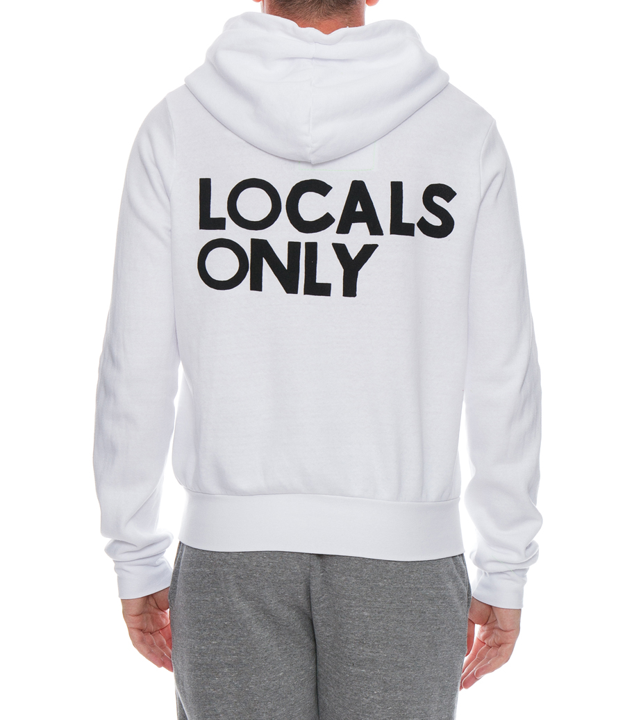 LOCALS ONLY ZIP HOODIE | Soho Soho Eshop