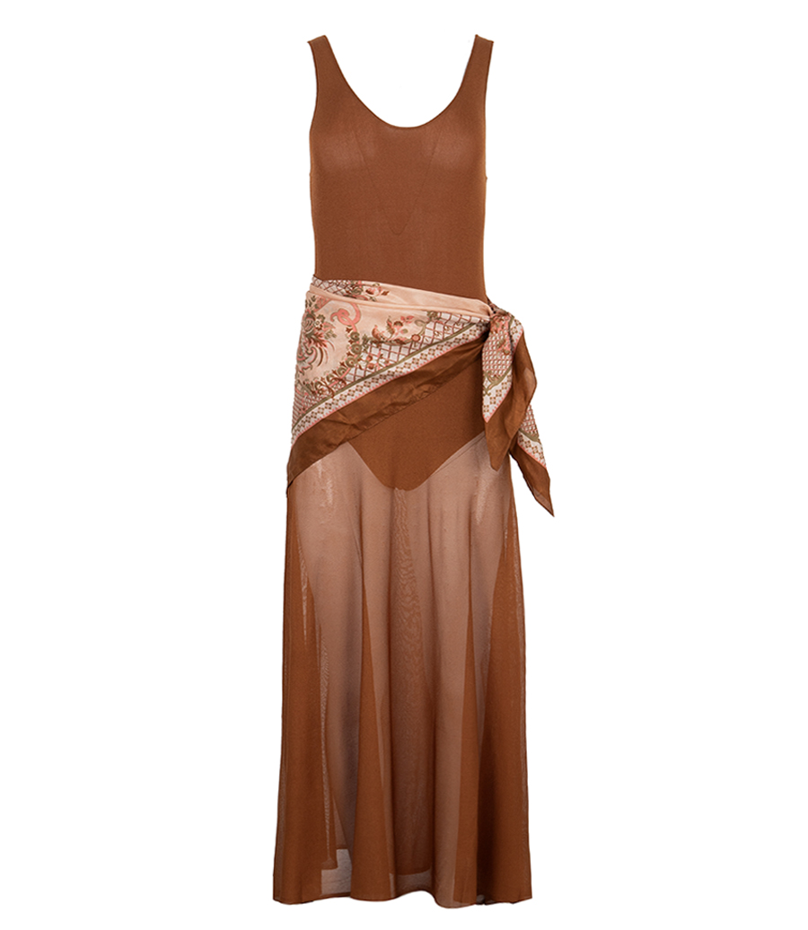 ZIMMERMANN - ASTER SCARF MAXI DRESS