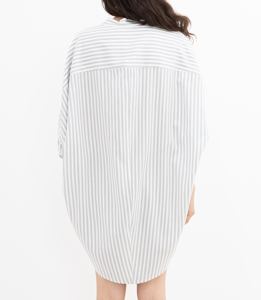 STRIPED  OVERSIZED SHIRT