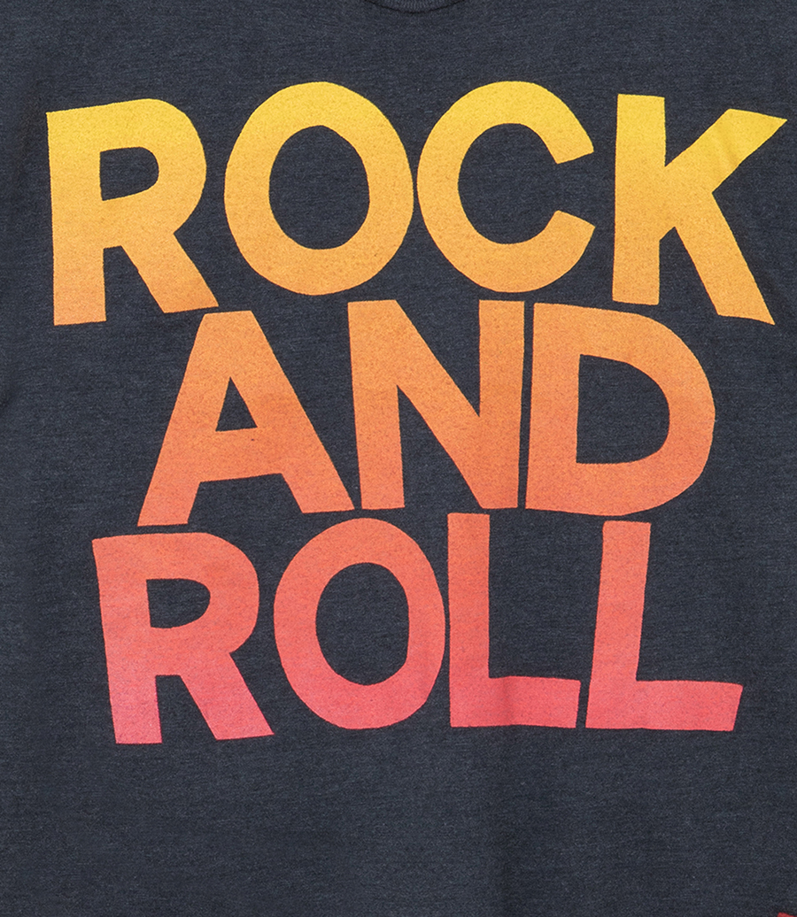 ROCK N ROLL FADED BOYFRIEND TEE