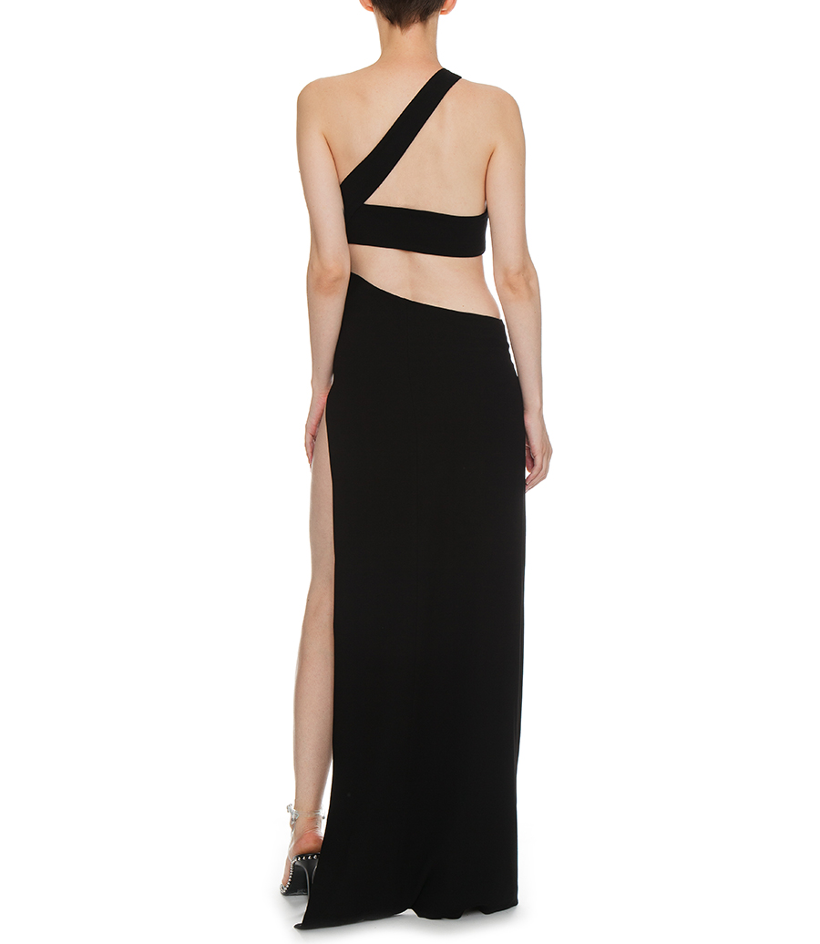 ONE SHOULDER ASYMMETRICAL DRESS