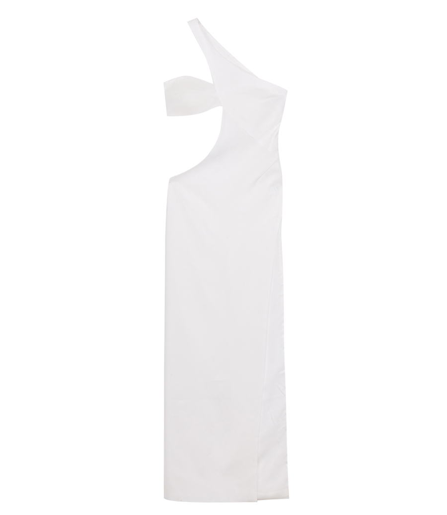 MONOT - ONE SHOULDER ASYMMETRICAL DRESS