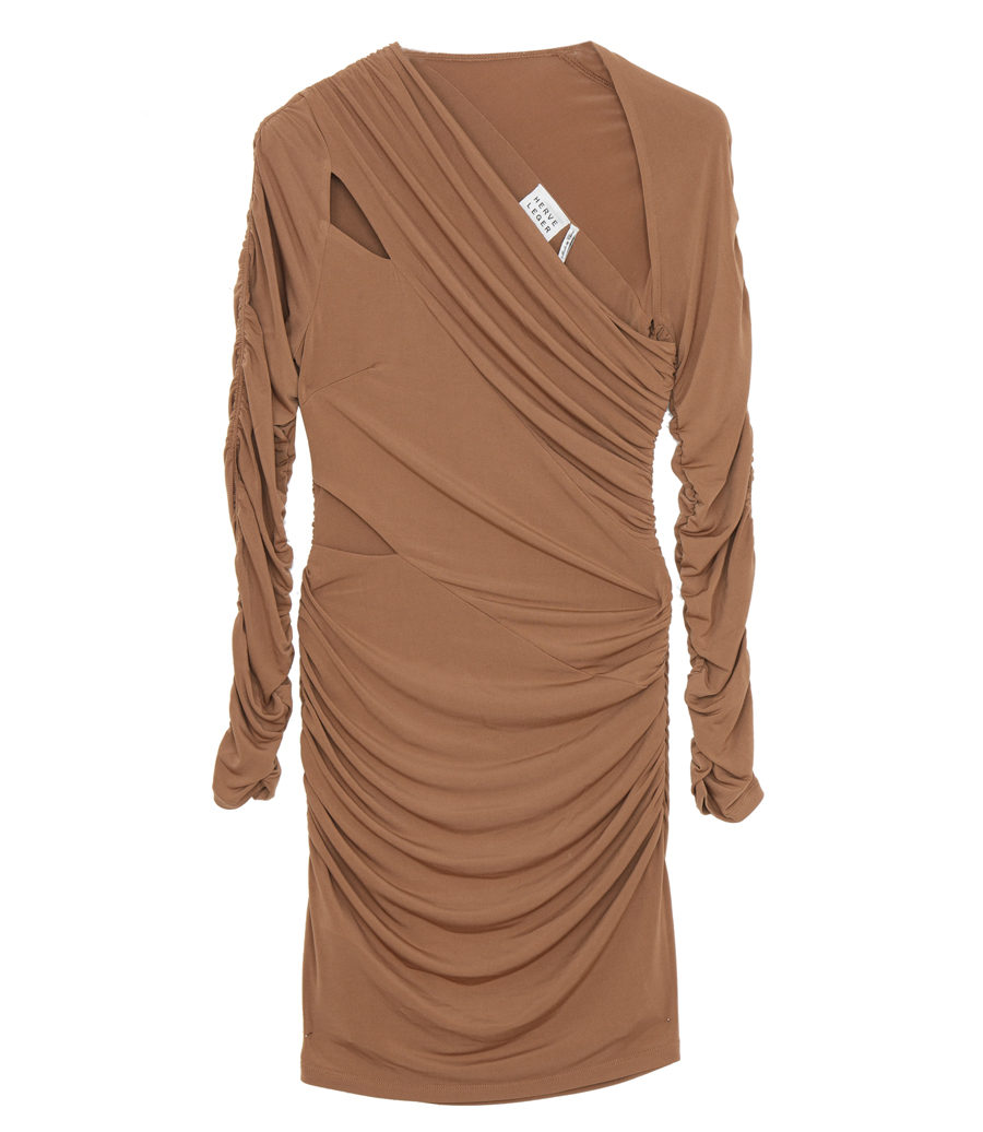 RUCHED ASYMMETRIC MINI DRESS | Soho Soho Eshop