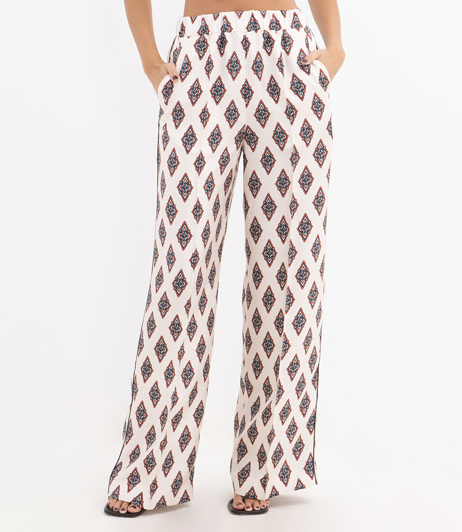 TRACK PANTS WITH PIPING