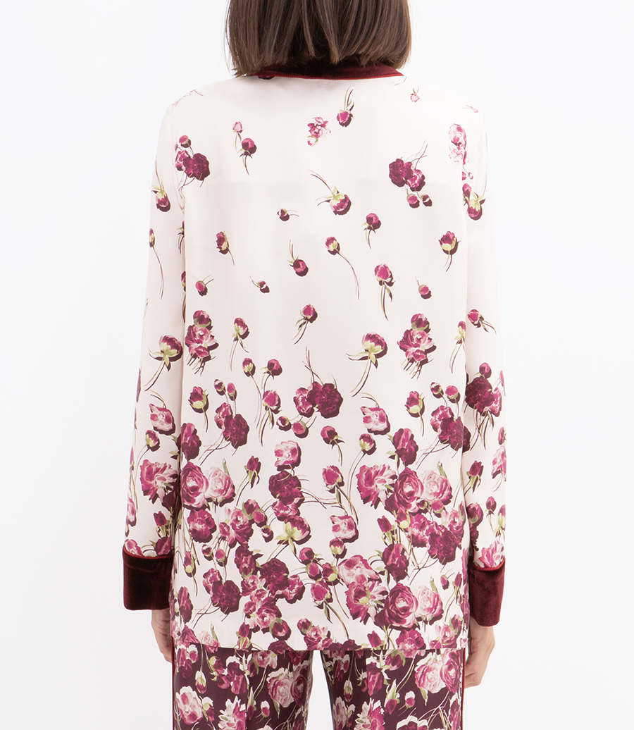 DOUBLE BREST JACKET WITH SHAWL