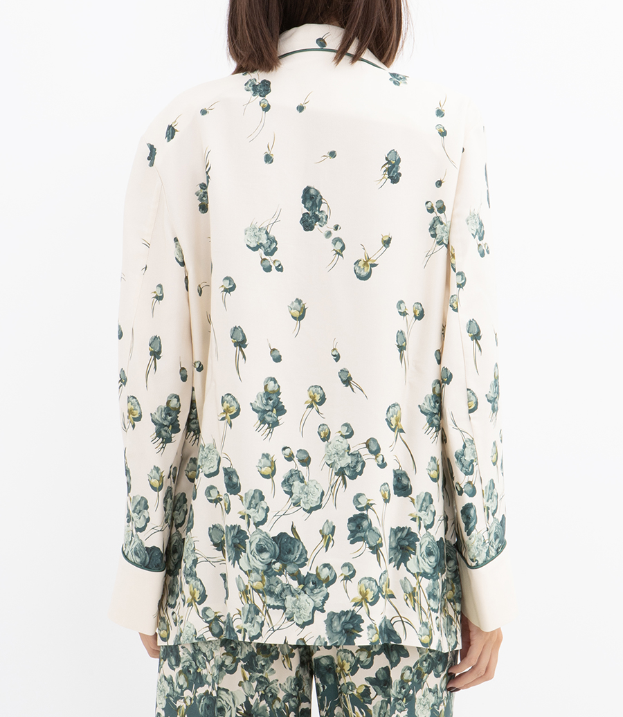 UNSUTRUCTURED PAJAMA JACKET