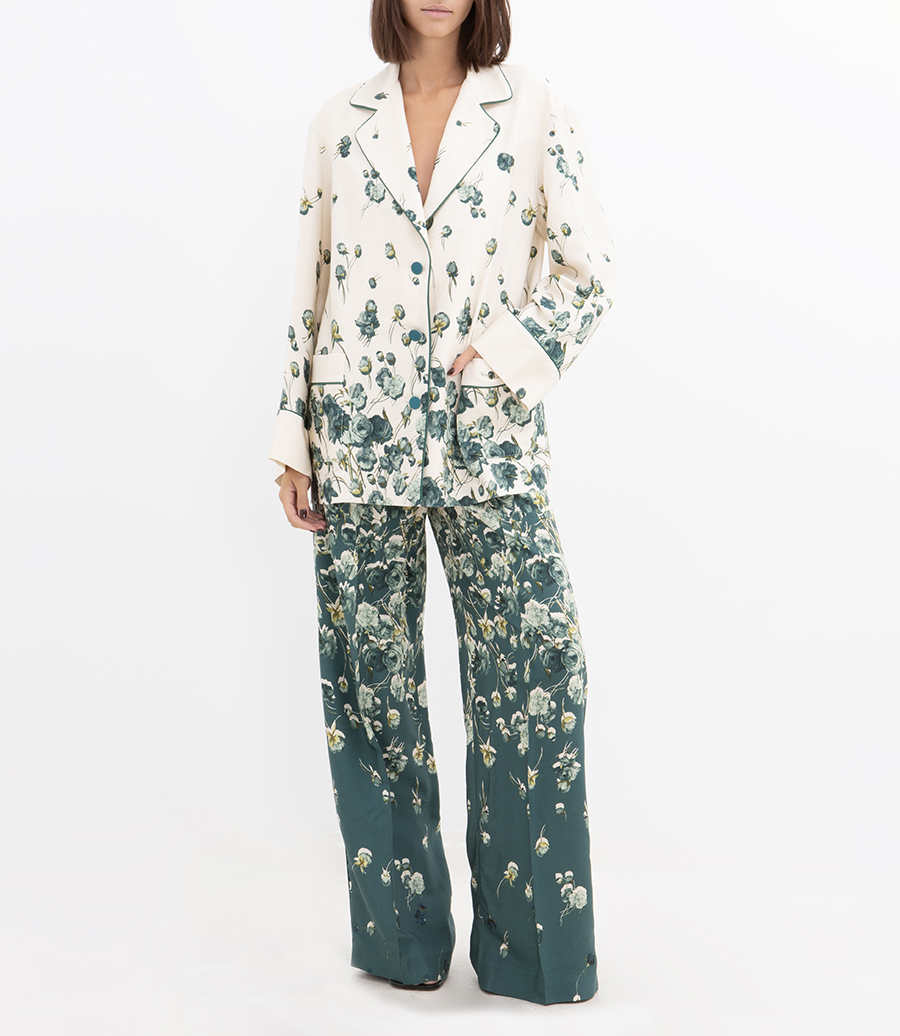 UNSUTRUCTURED PAJAMA JACKET