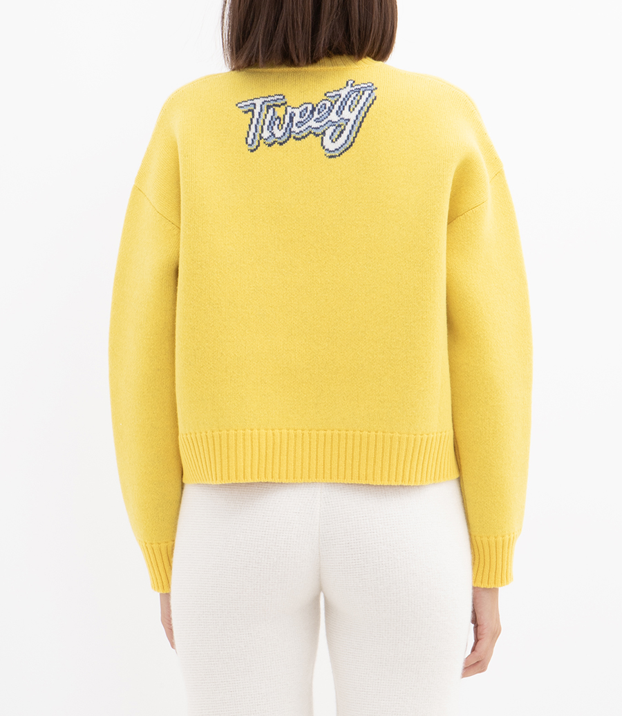 HULA TWEETY SWEATER YELLOW